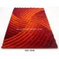 Polyester 150D Silk Shaggy 3D Carpet